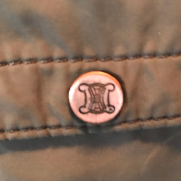 COPY - Great Condition Celine Green Nylon Tote Bag. With Certificate of Authent… - Picture 11 of 16